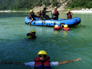 Rafting on Ganga