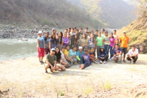 Rafting on Ganga