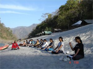 Rafting on Ganga