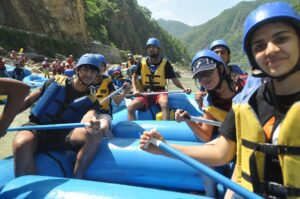 Rafting on Ganga