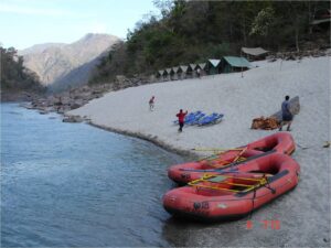 Rafting on Ganga