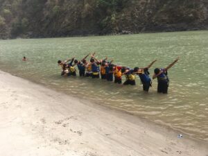 Rafting on Ganga